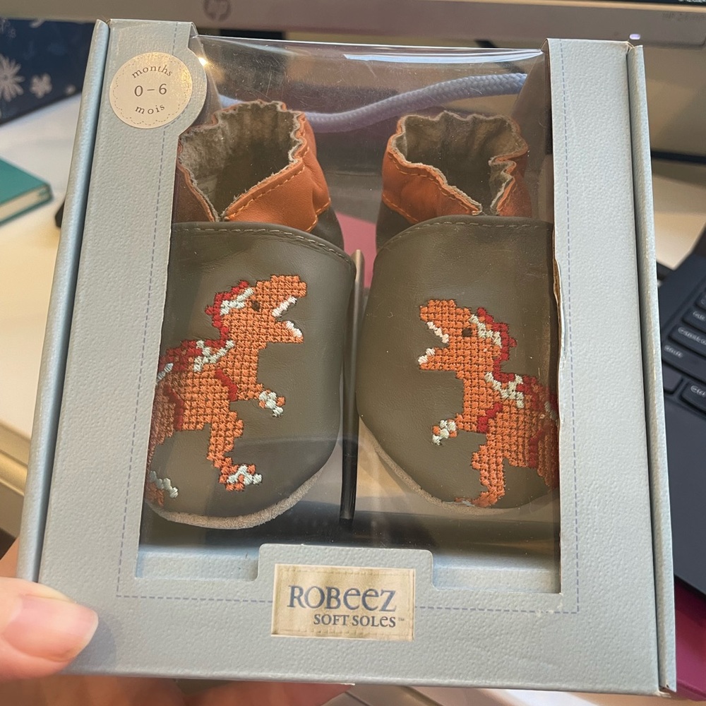 Robeez Digi Dino Crib Shoe